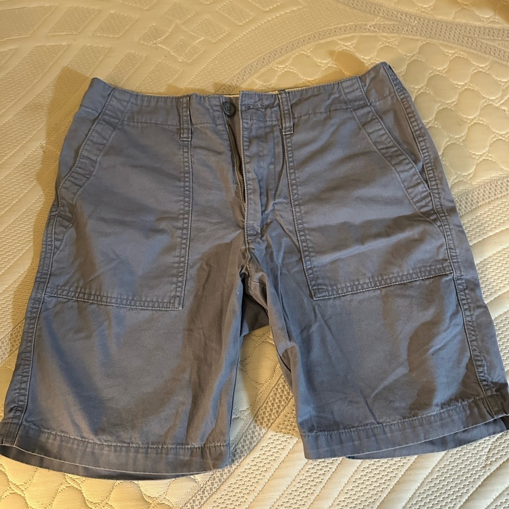 Old Navy Grey blue Cargo Shorts for Casual Wear